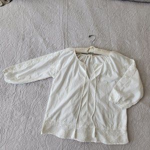 Luna Moon Embroidered Blouse
